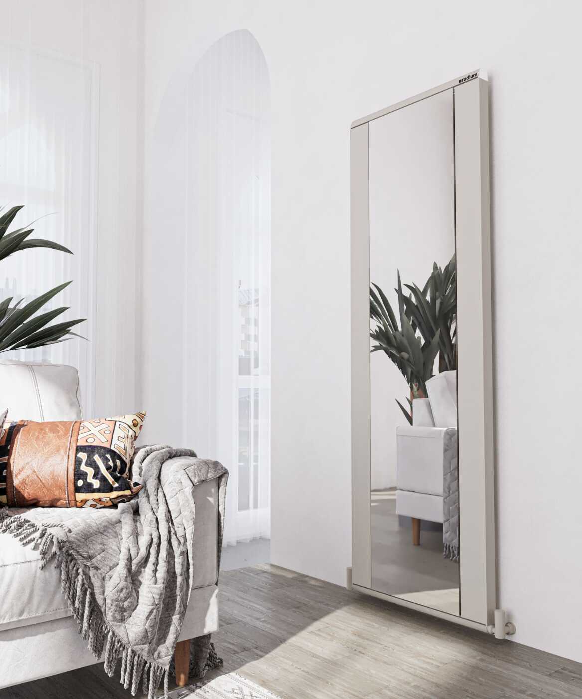 Auren Mirror Alüminium Radiator – İpək Boz