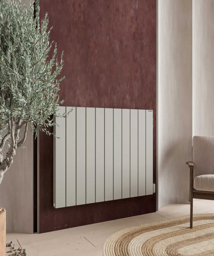 Delta Alüminium Radiator – İpək Boz