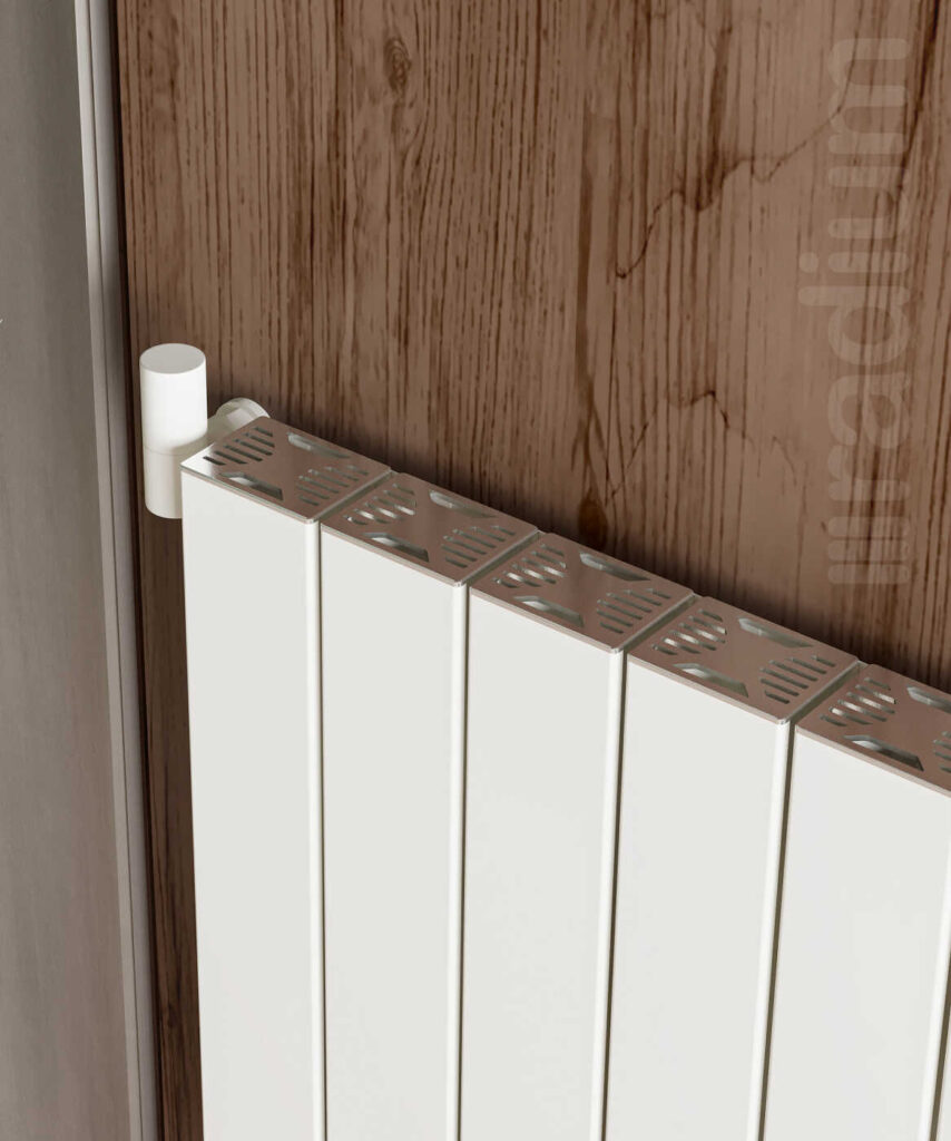 Delta Alüminium Radiator – Qumlu Ağ