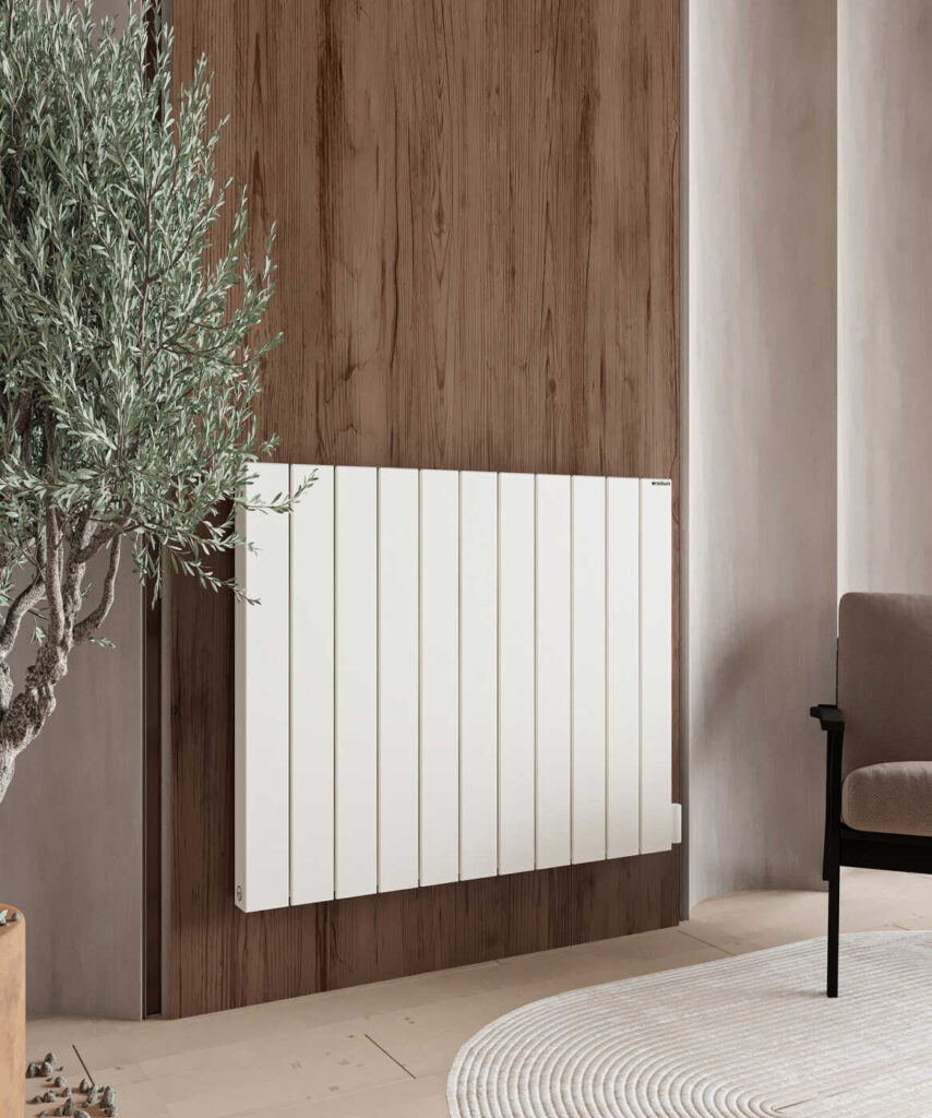 Delta Alüminium Radiator – Qumlu Ağ