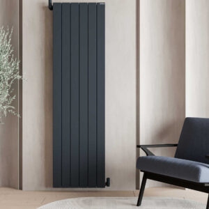 Delta Şaquli Alüminium Radiator – Qumlu Antrasit