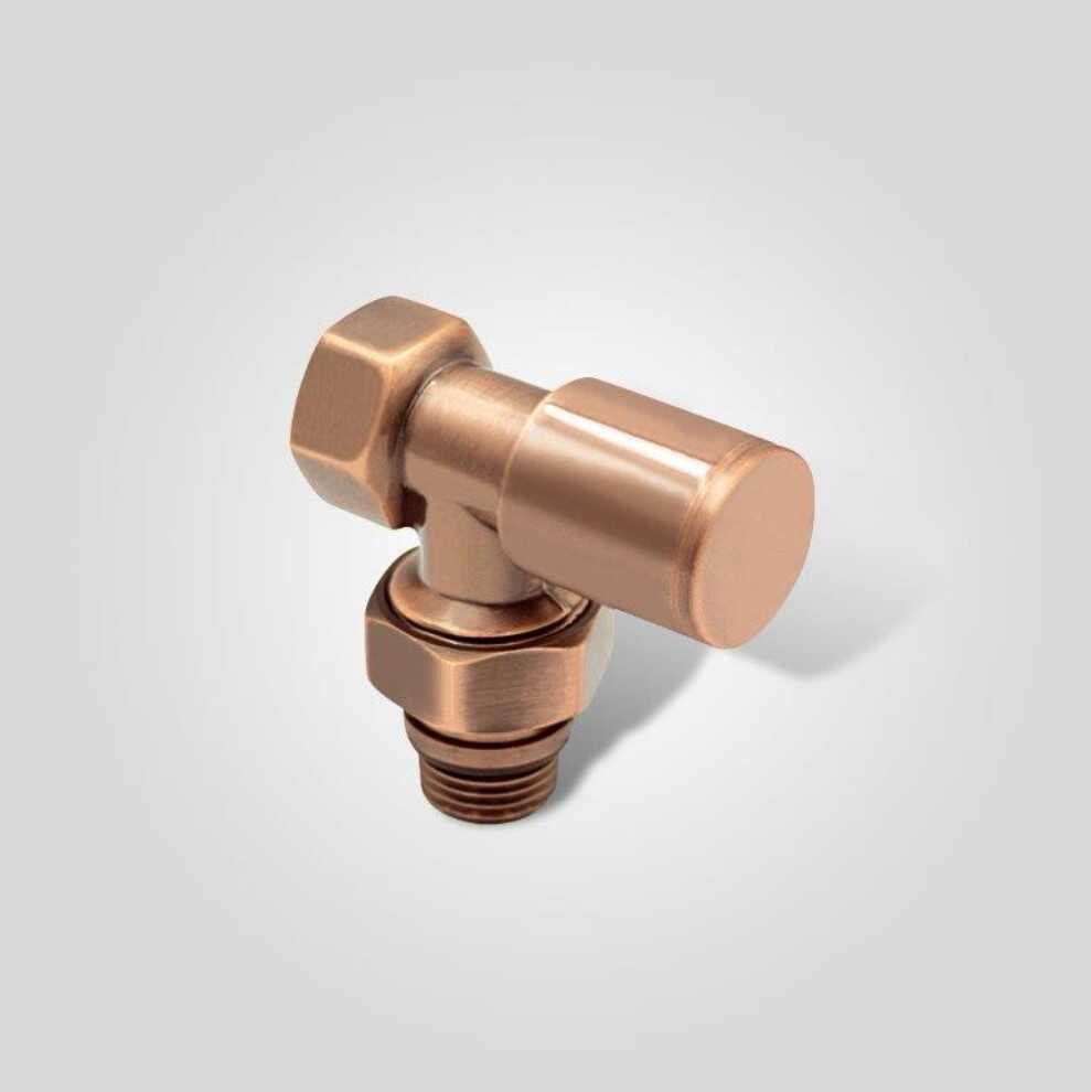 Mis Döymə 1/2 Künc Radiator Ventili