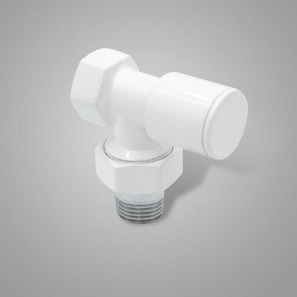 Ağ 1/2 Künc Radiator Ventili