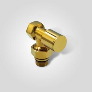 Qızılı 1/2 Künc Radiator Ventili