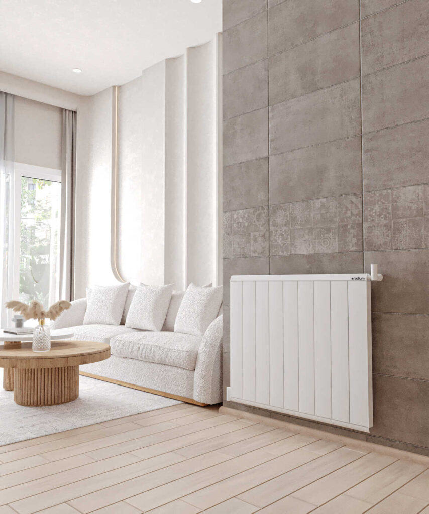 Nergis Classic Alüminium Radiator – Qumlu Ağ