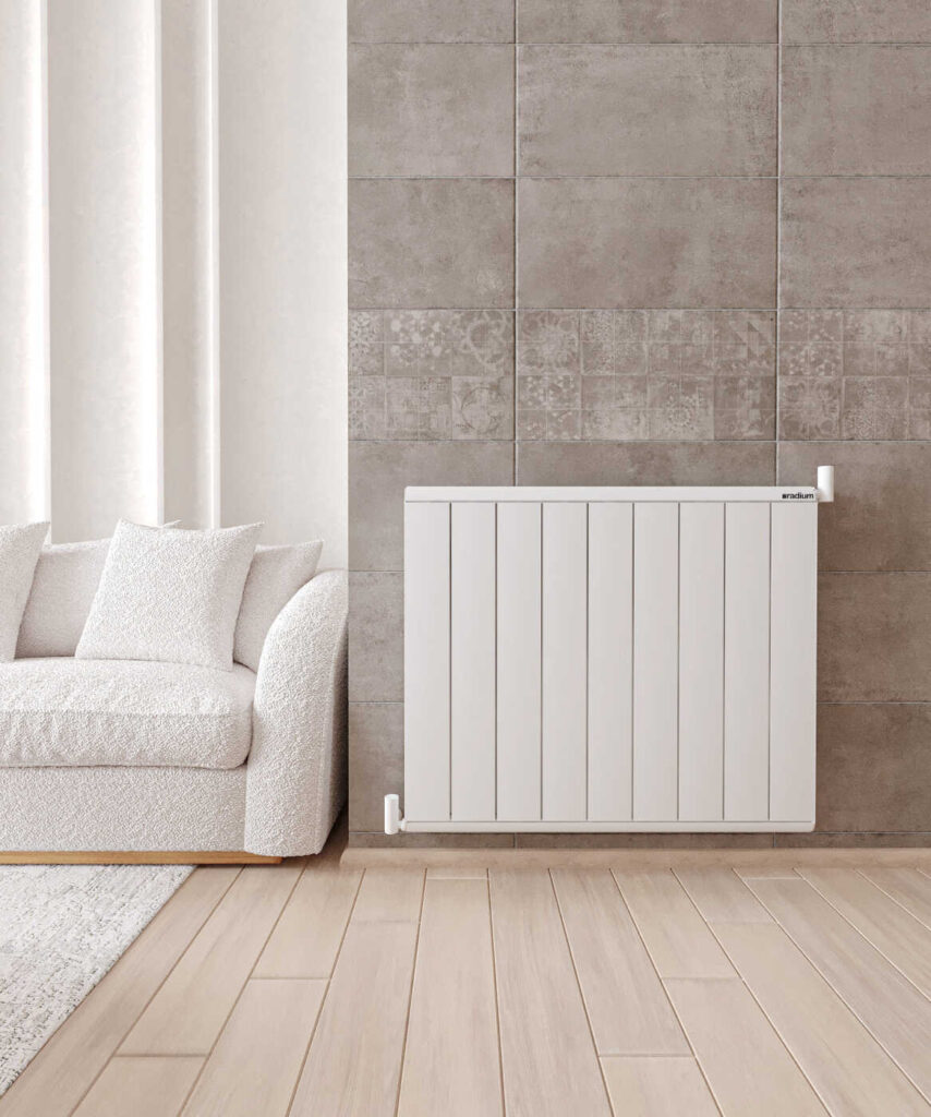 Nergis Classic Alüminium Radiator – Qumlu Ağ