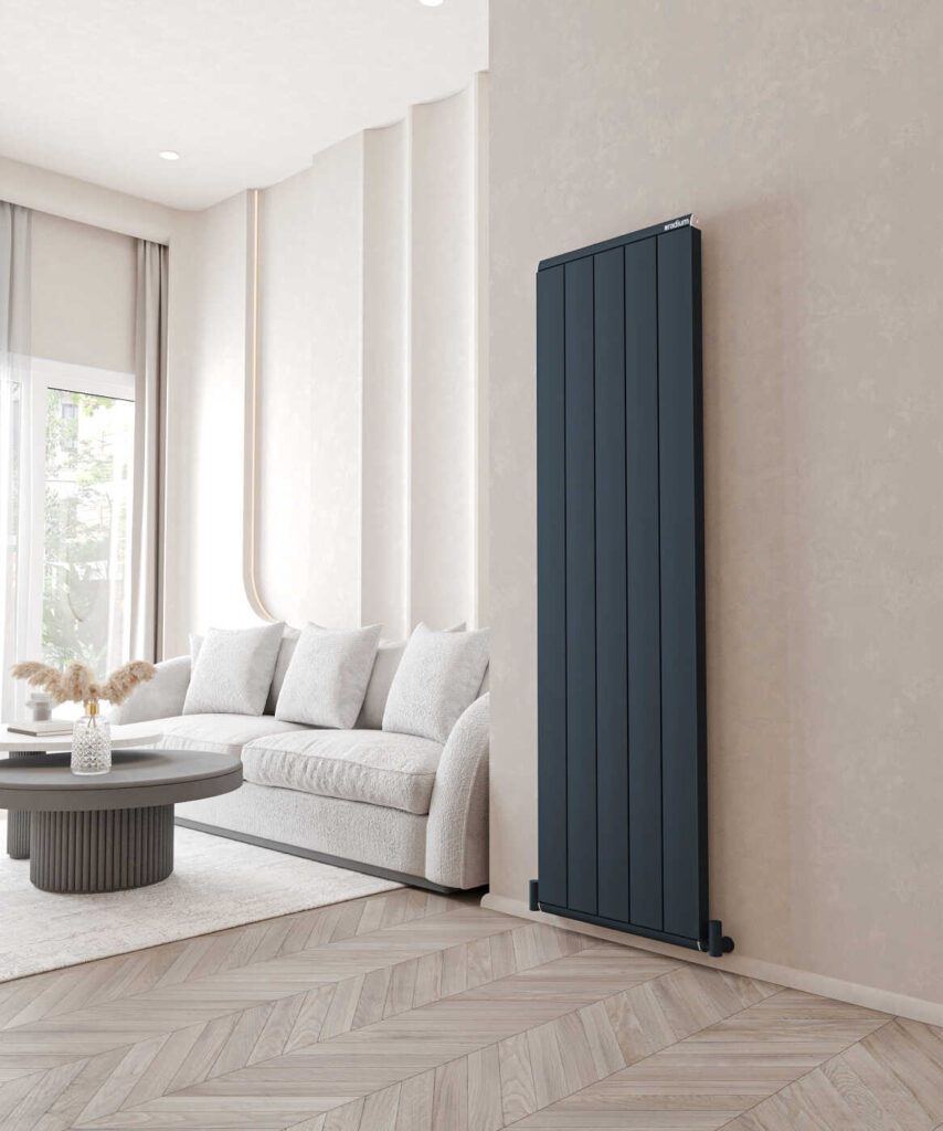 Nergis Classic Şaquli Alüminium Radiator – Qumlu Antrasit
