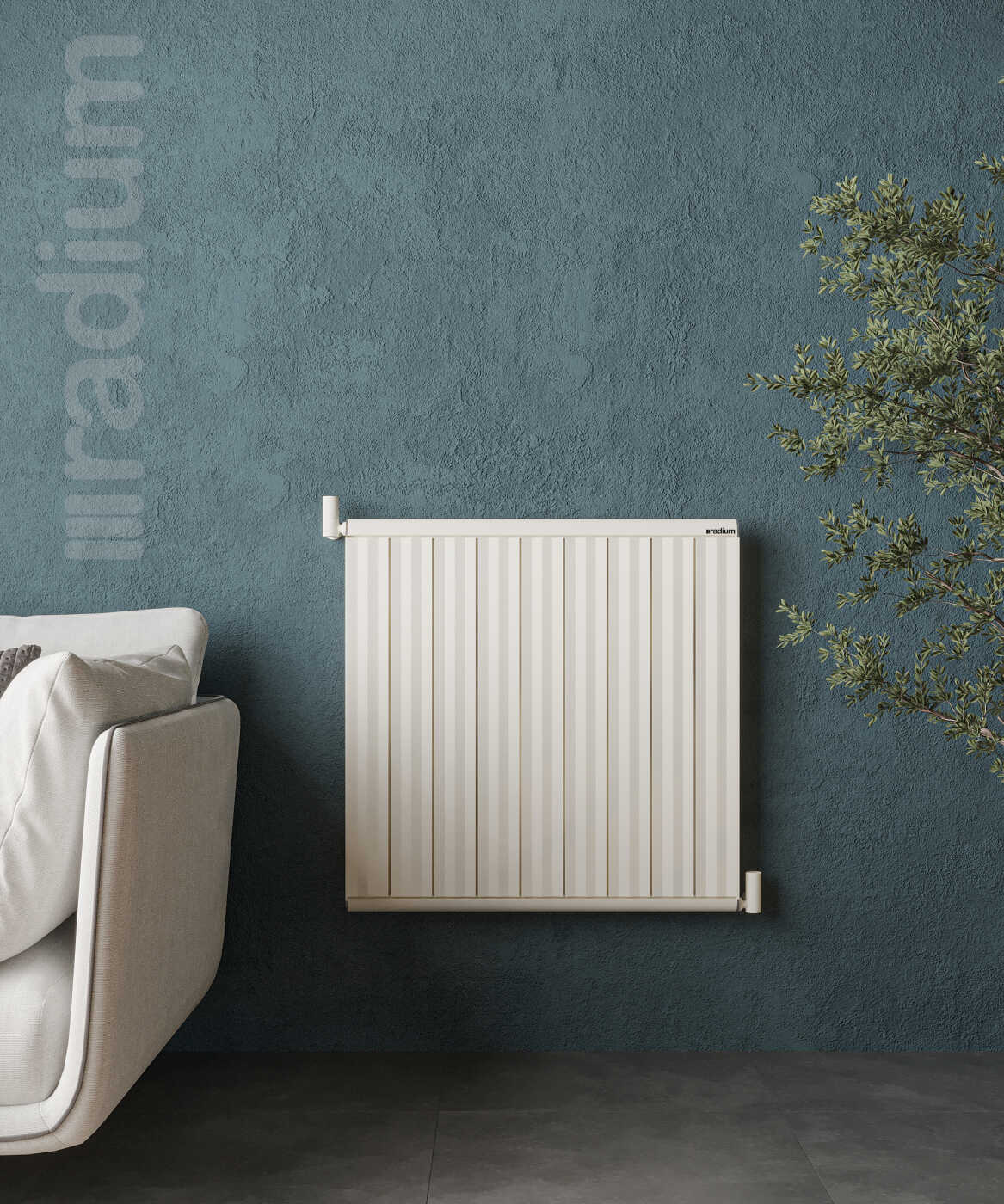 Nergis Elite Alüminium Radiator – Qumlu Ağ