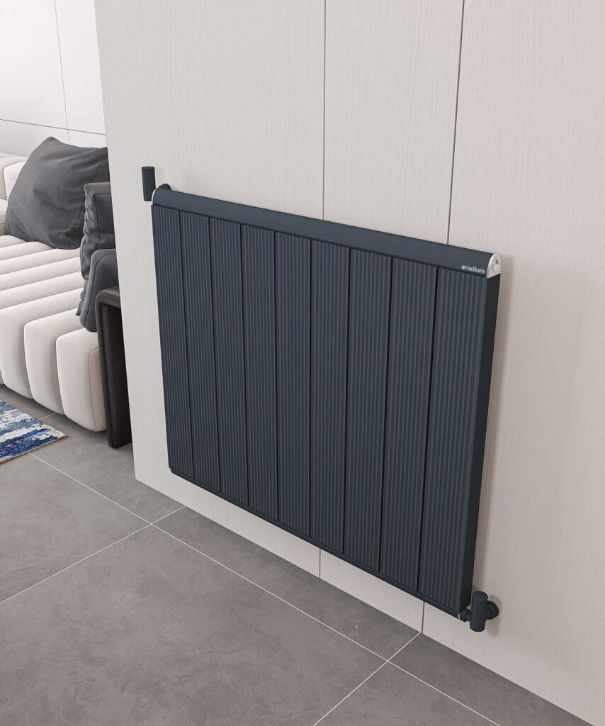 Nilüfer Elite Alüminium Radiator – Qumlu Antrasit