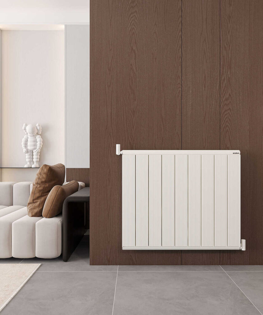Nilüfer Elite Alüminium Radiator – Qumlu Ağ