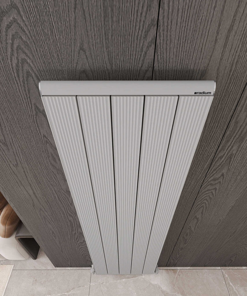 Nilüfer Elite Şaquli Alüminium Radiator – İpək Boz