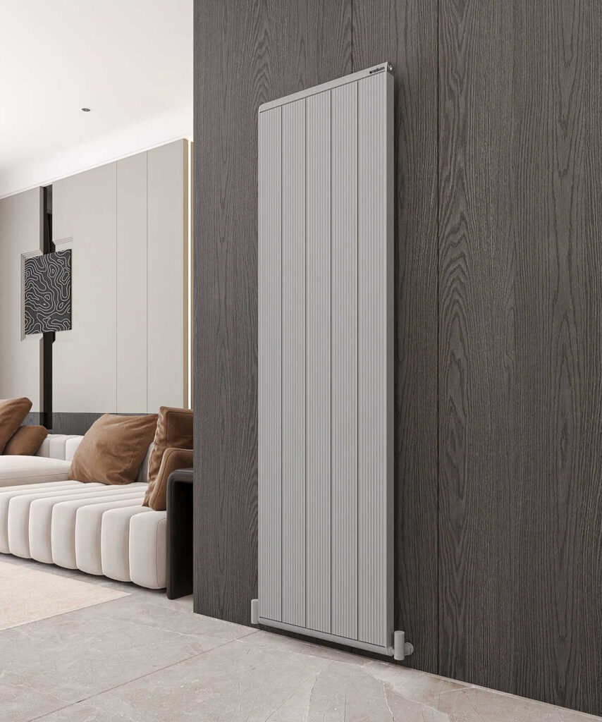 Nilüfer Elite Şaquli Alüminium Radiator – İpək Boz