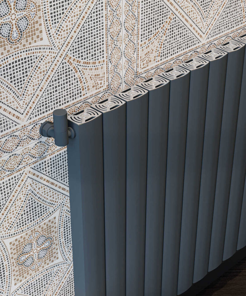 Optima Alüminium Radiator – Qumlu Antrasit