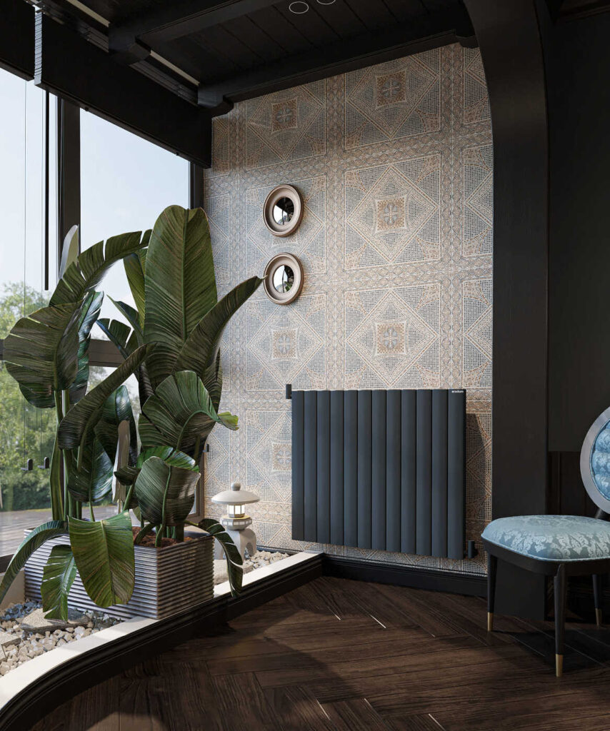 Optima Alüminium Radiator – Qumlu Antrasit