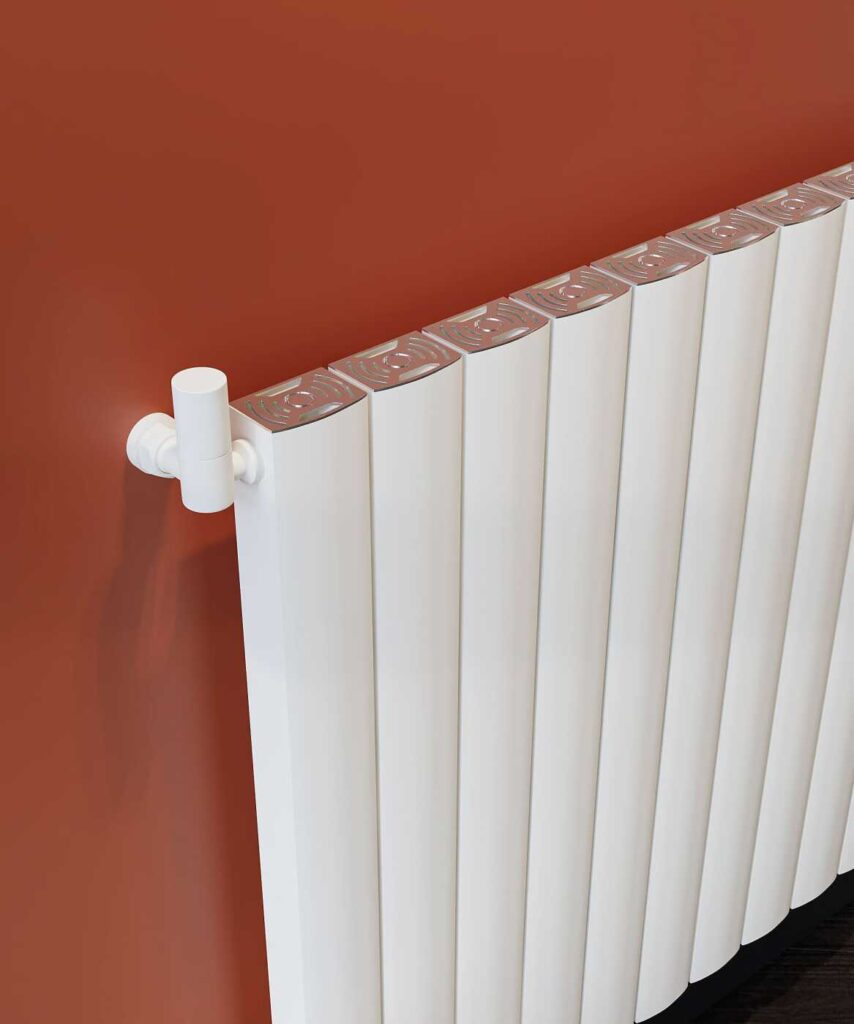 Optima Alüminium Radiator – Qumlu Ağ