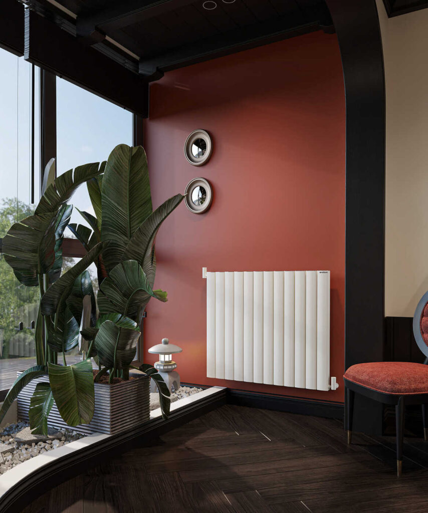 Optima Alüminium Radiator – Qumlu Ağ