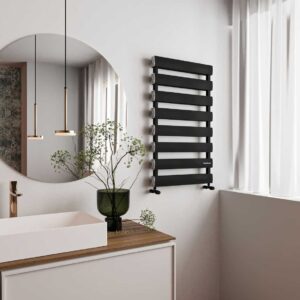 Optima Alüminium Dəsmal Quruducu – Qumlu Qara