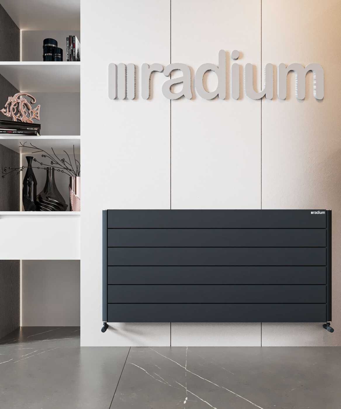 Oris Alüminium Radiator – Qumlu Antrasit