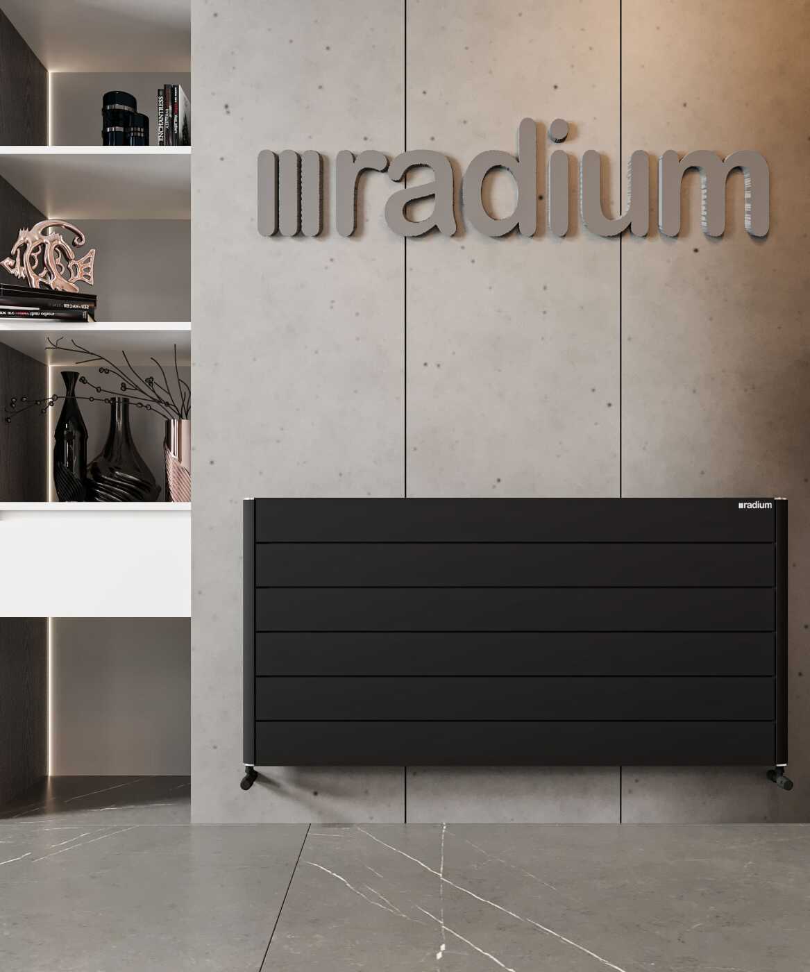 Oris Alüminium Radiator – Qumlu Qara