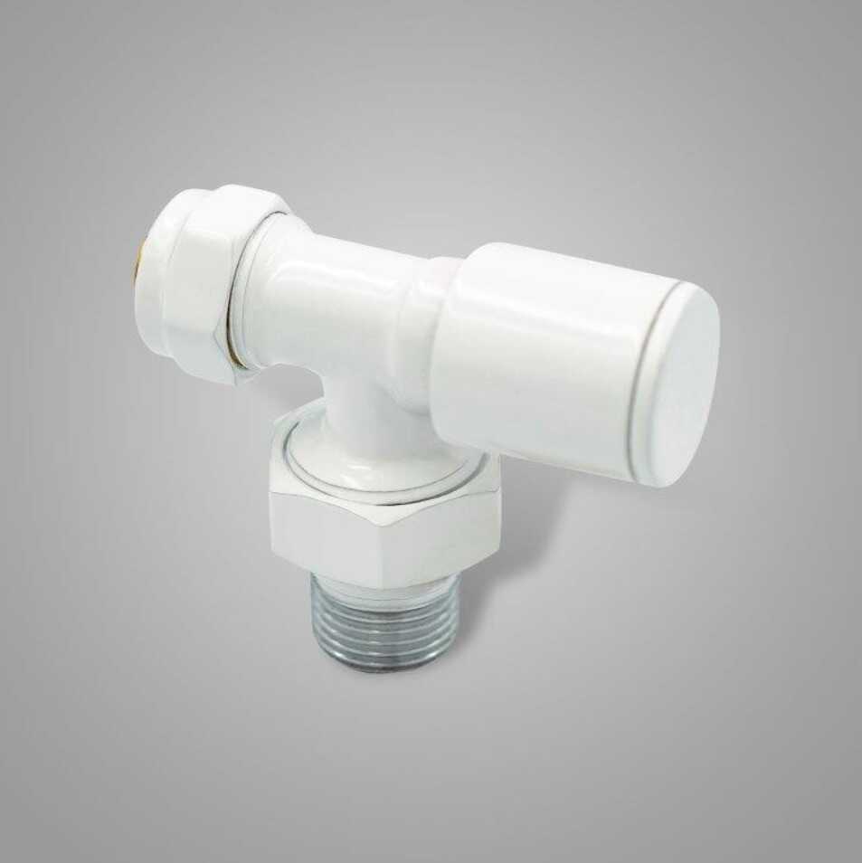 Ağ Pex Künc Radiator Ventili