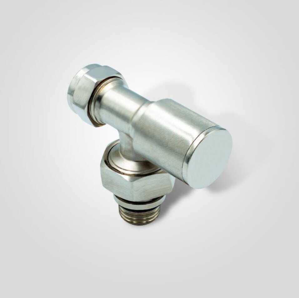 Mat Nikel Pex Künc Radiator Ventili