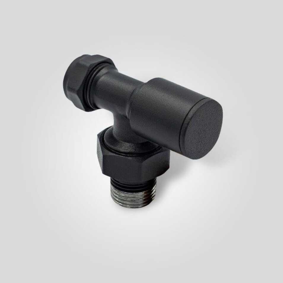 Mat Qara Pex Künc Radiator Ventili