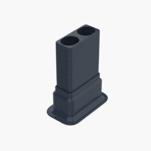 Radiator Borusu Gizləmə Aparatı Geniş Cüt Hərəkətli - Antrasit