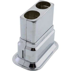 Radiator Borusu  Gizləmə Aparatı Geniş Cüt Hərəkətli - Xrom