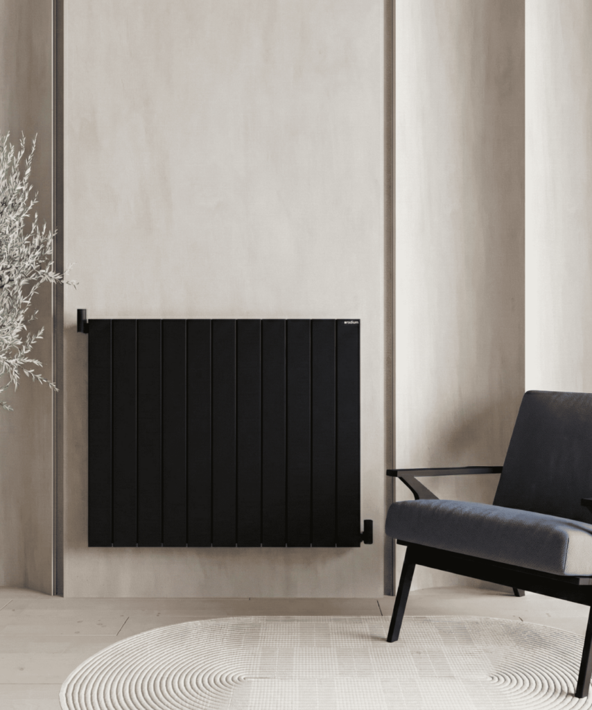 Delta Radiator Delta Alüminium Radiator – Qumlu Qara - RadiumRadium