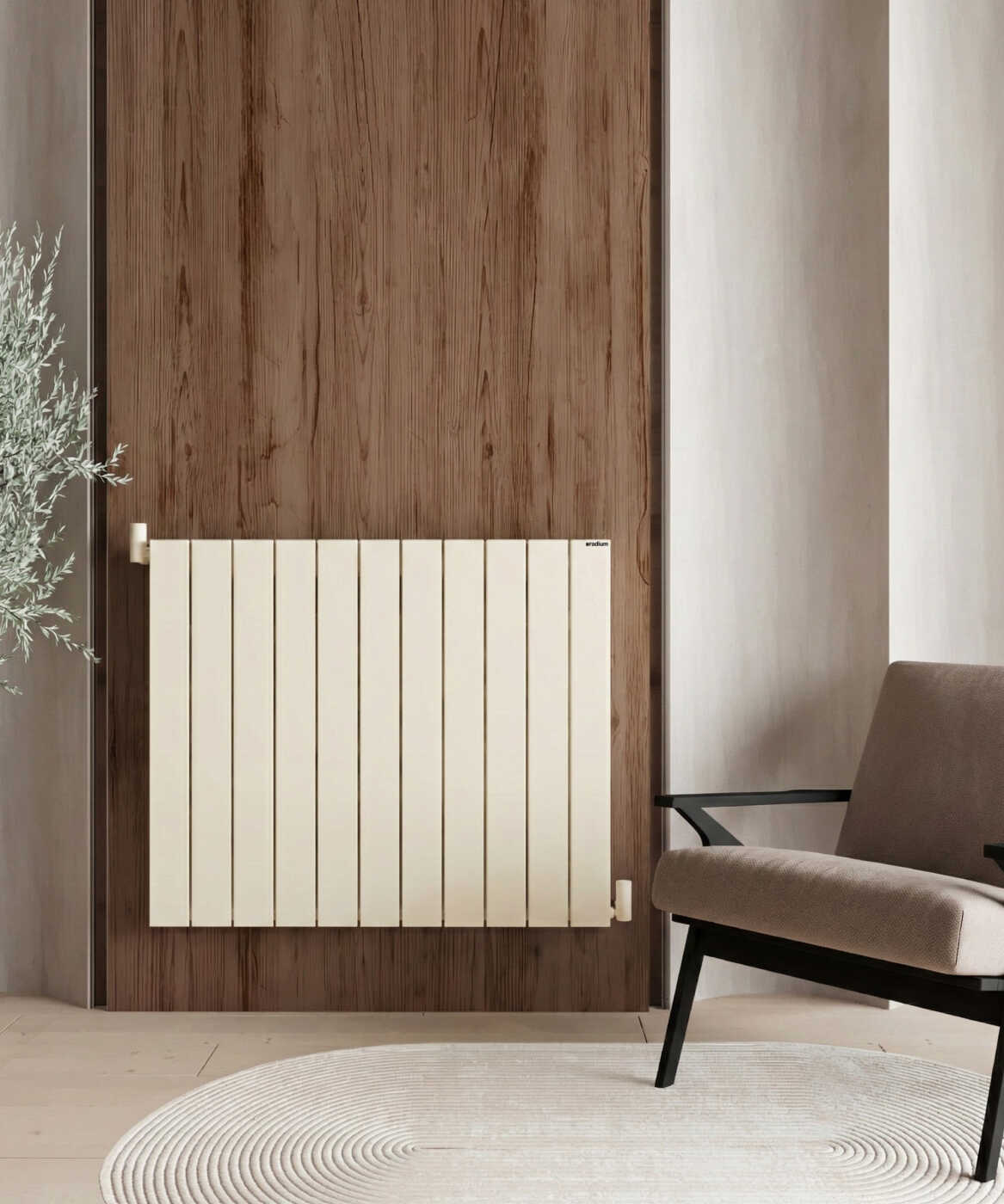 Delta Alüminium Radiator – Açıq Bej