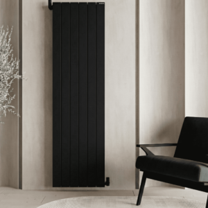 Delta Şaquli Alüminium Radiator – Qumlu Qara