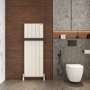 Nergis Classic Alüminium Dəsmal Quruducu  – Qumlu Ağ