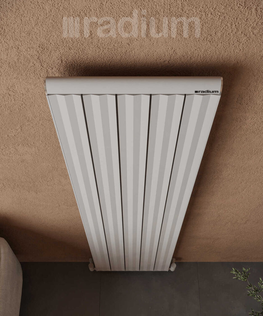 Nergis Elite Şaquli Alüminium Radiator – İpək Boz